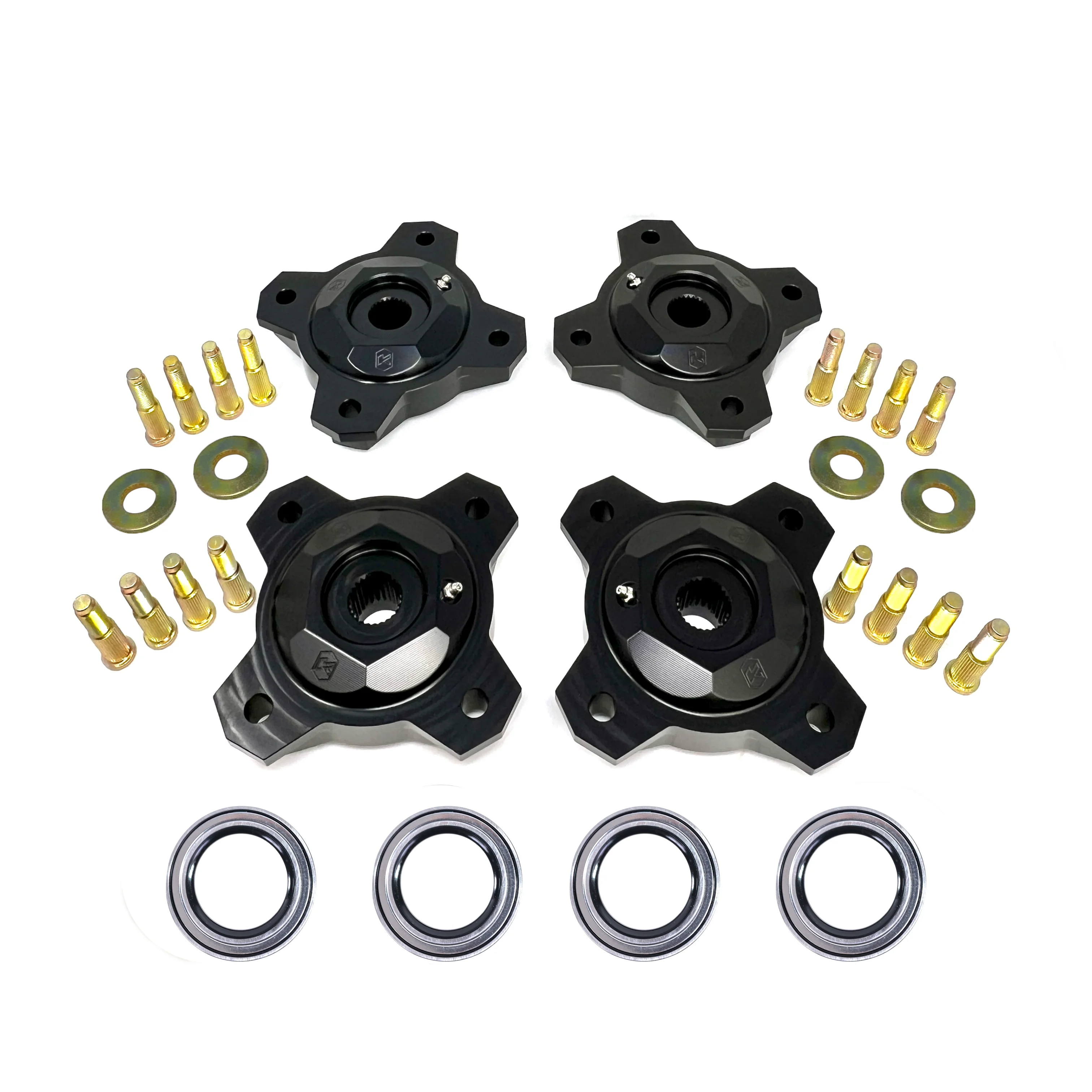 Kryptonite Death Grip Polaris RZR XP 2014-2022 Deluxe Hub Assembly Kit