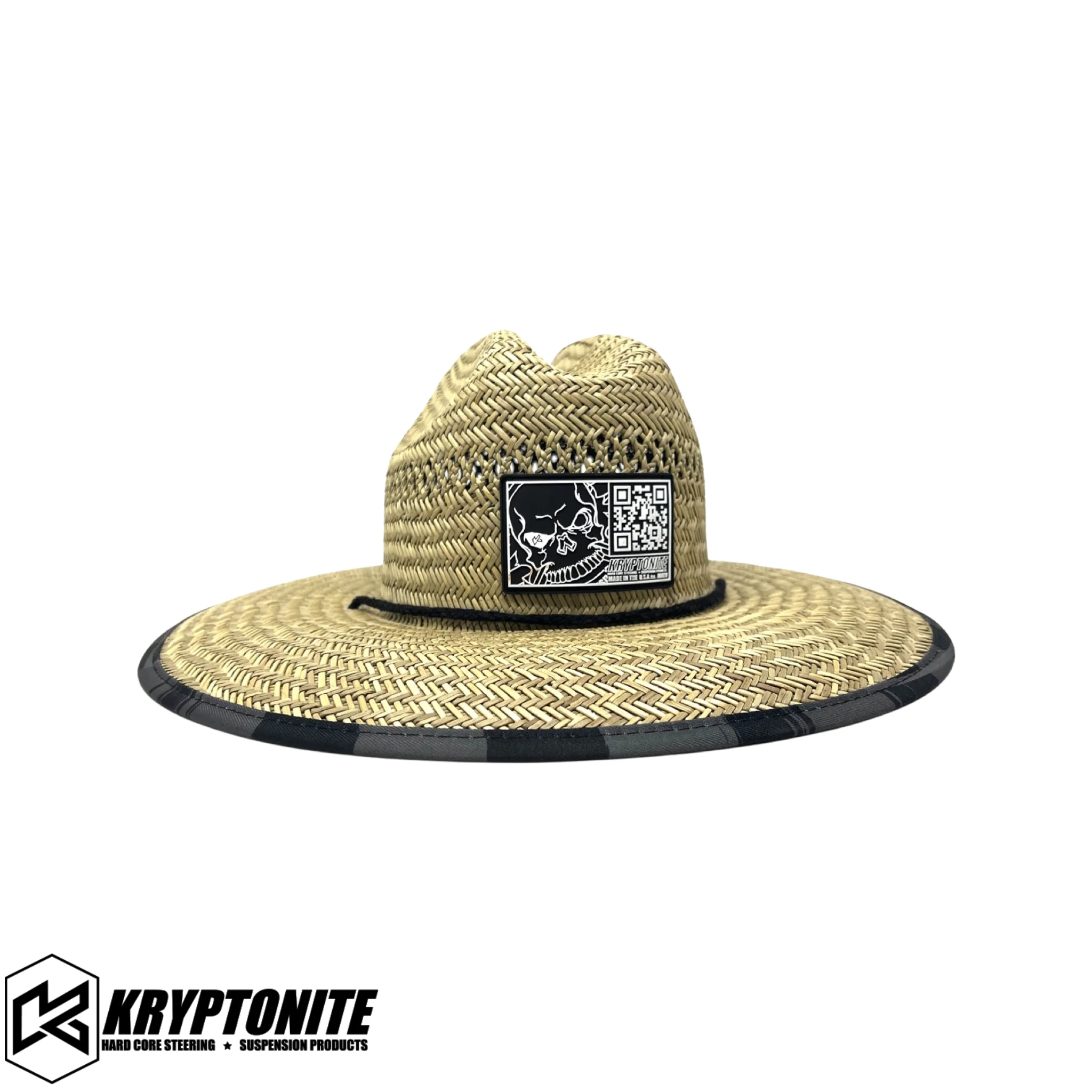 Kryptonite Graphic Straw Hat