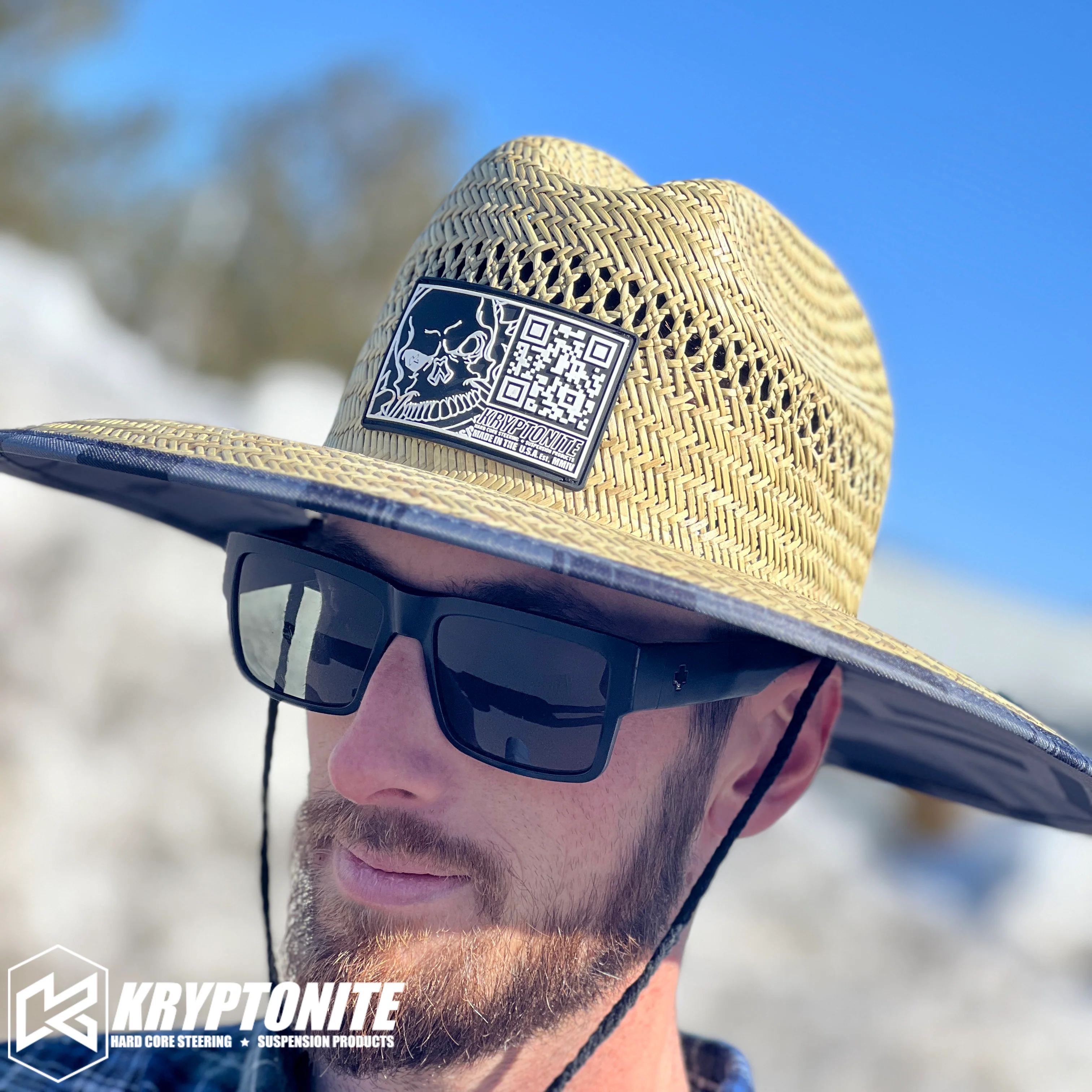 Kryptonite Graphic Straw Hat - Image 4