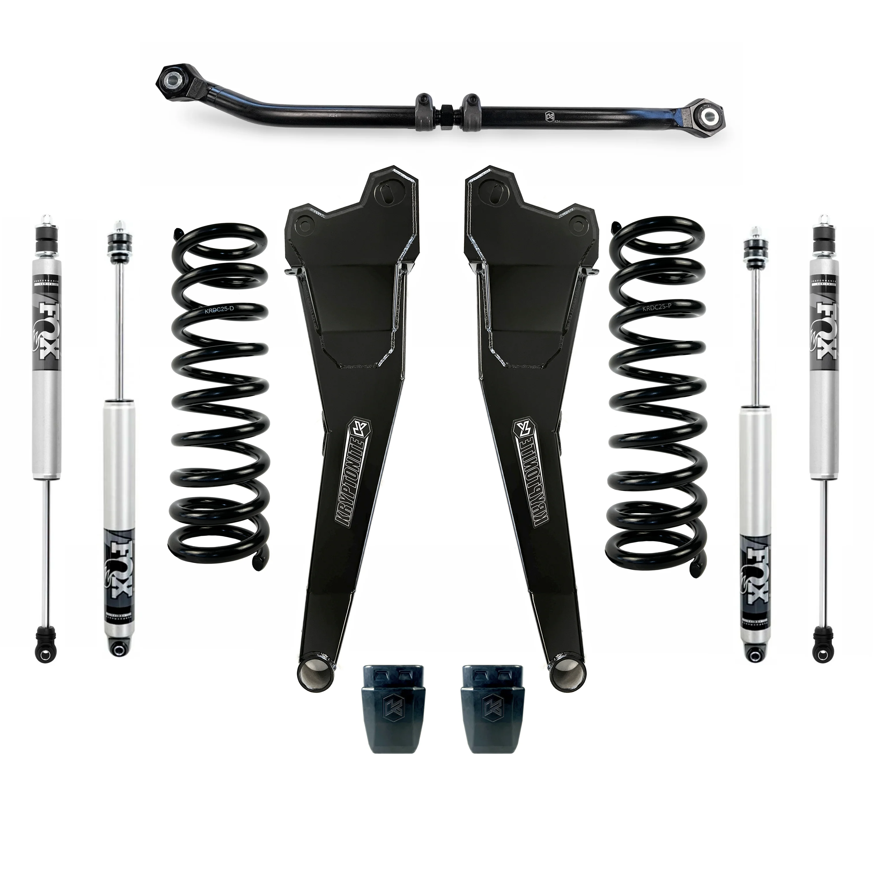 Kryptonite Stage 3 Leveling Kit with Fox Shocks 2014-2026 RAM 2500 4X4