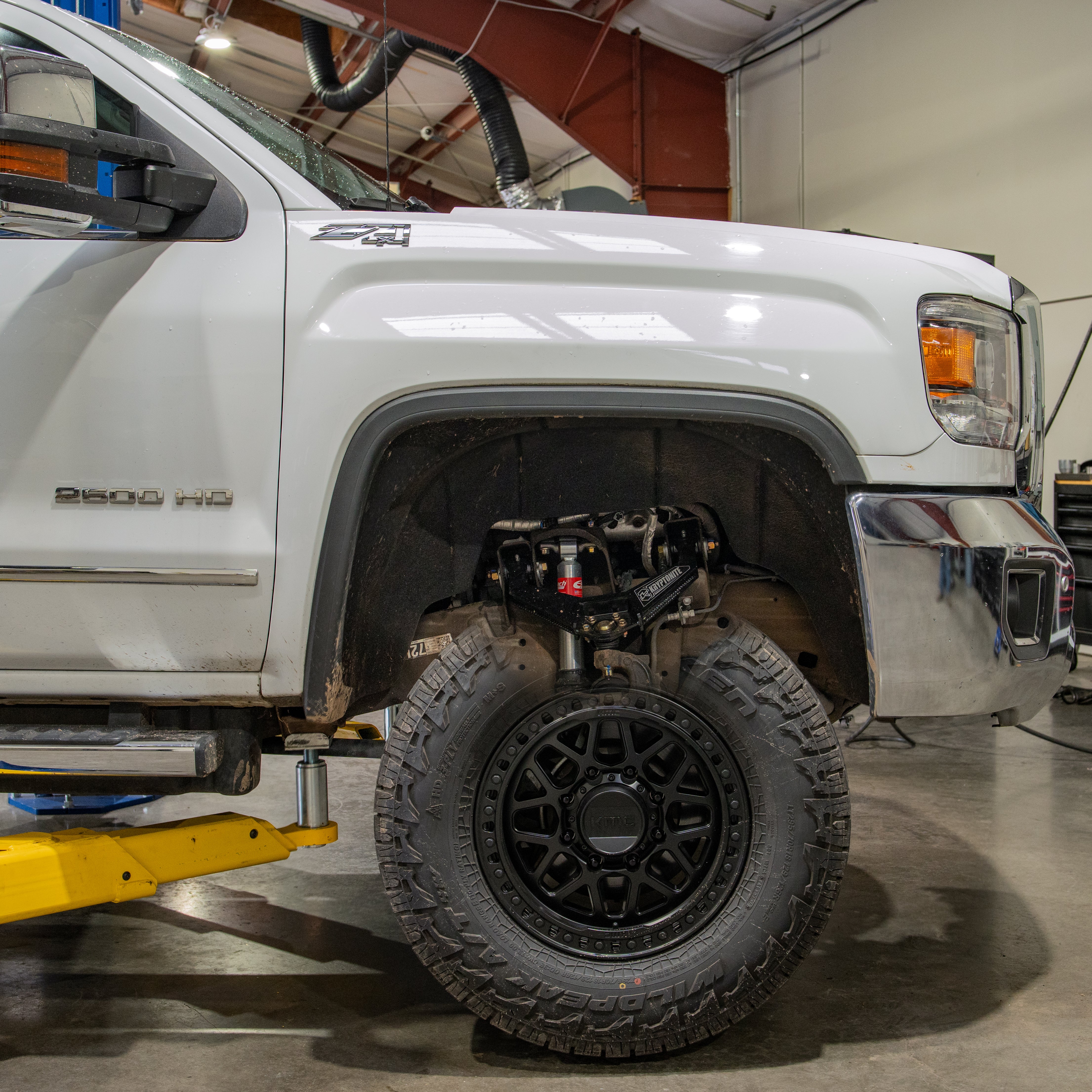 Kryptonite Stage 3 Leveling Kit with Eibach Shocks for 2011–2019 Chevy/GMC 2500HD/3500HD - Image 2