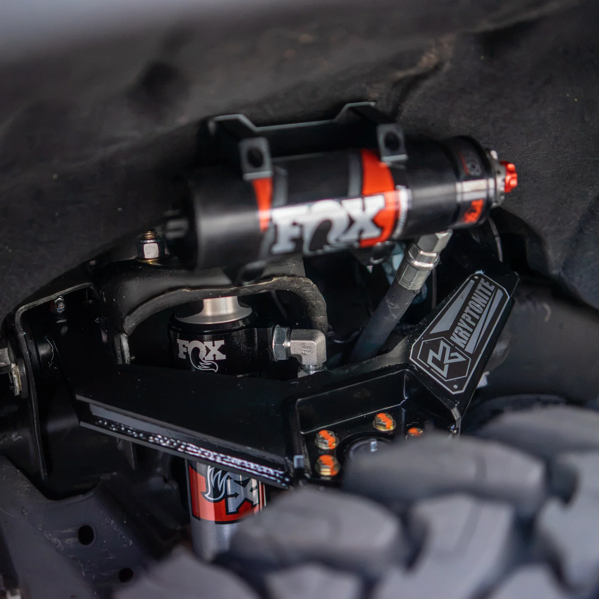 Kryptonite Stage 3 Leveling Kit with Fox 2.5 Performance Elite Shocks for 2020-2026 Chevy/GMC 2500HD/3500HD - Image 5