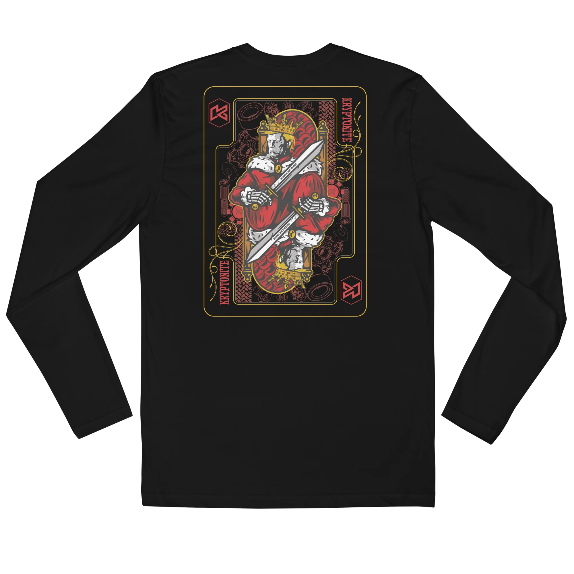 King of Diamonds Long Sleeve Tee - Image 3